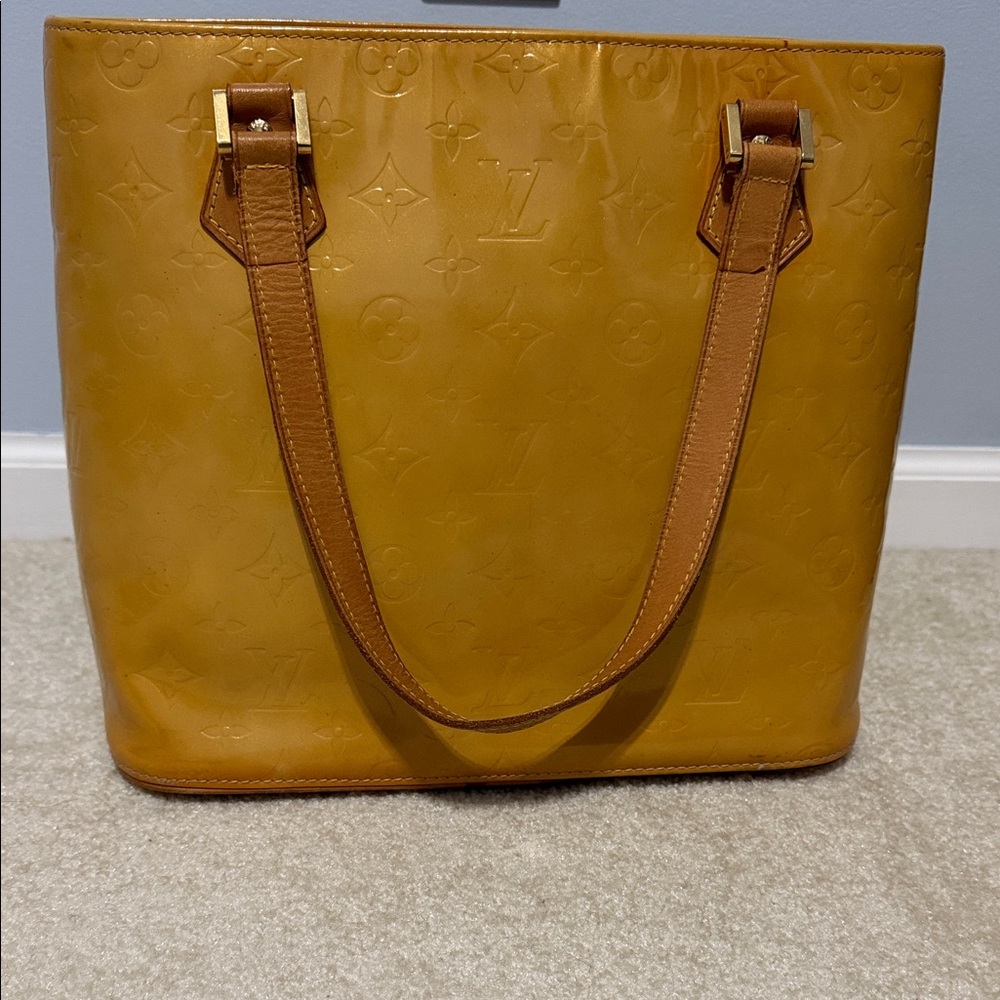 Louis Vuitton Vintage Vernis Houston Patent Leather Purse LW1909